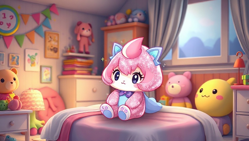 キラキラ！ふわふわ！わたしのトモダチ 🇺🇸