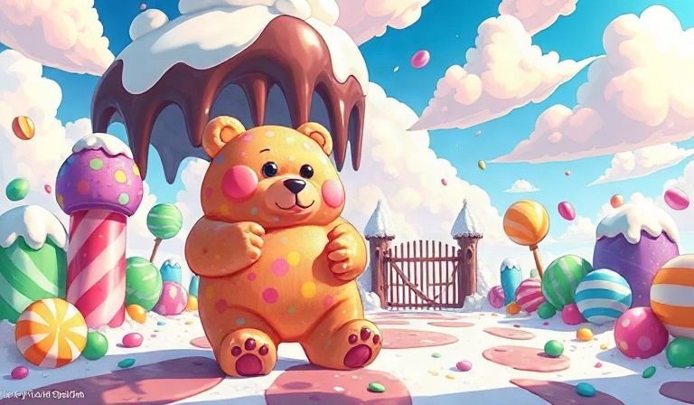 El misterio del oso de gomita gigante 🇺🇸