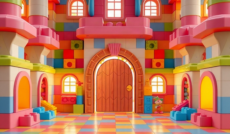 ¡Escape del castillo de juguetes! 🇺🇸