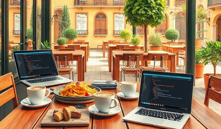 Debate sobre IA en la cafetería 🇺🇸