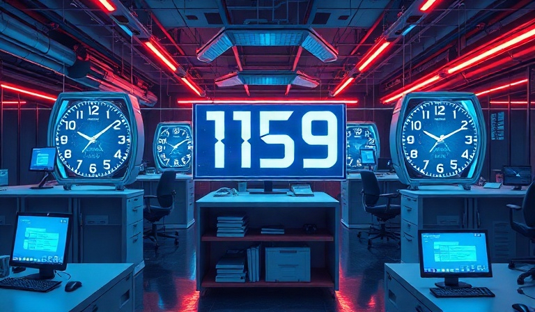 Bucle temporal en la oficina cósmica 🇺🇸